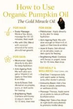 How to use Champi Oil organic pumpkin oil for hair, skin, and wellness.