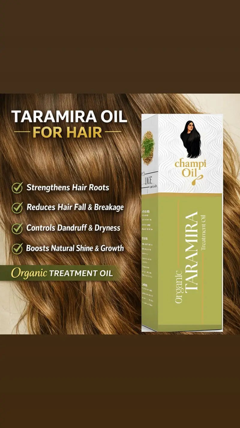 Taramira oil for hair to reduce hair fall, dandruff and boost shine