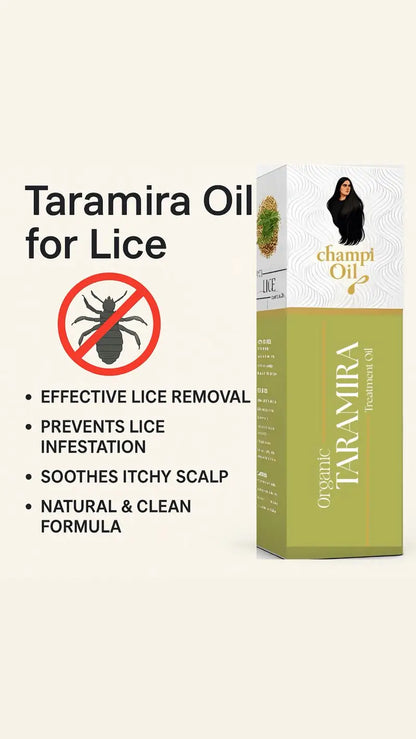 Taramira oil for lice removal and itchy scalp relief